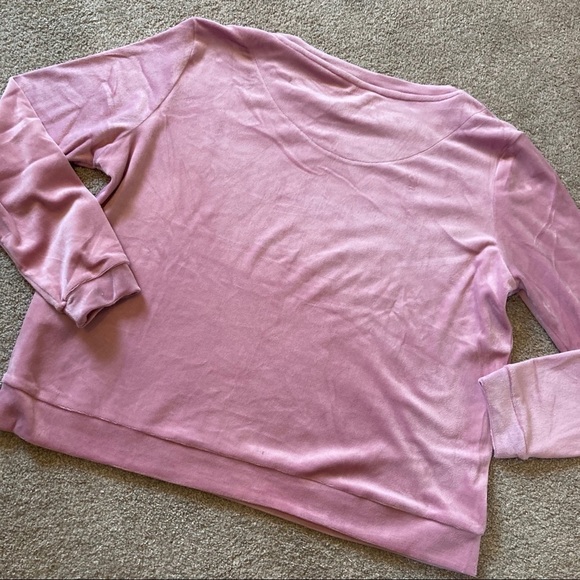 Juicy Couture Sweatshirt Sz L Violet - Picture 5 of 6